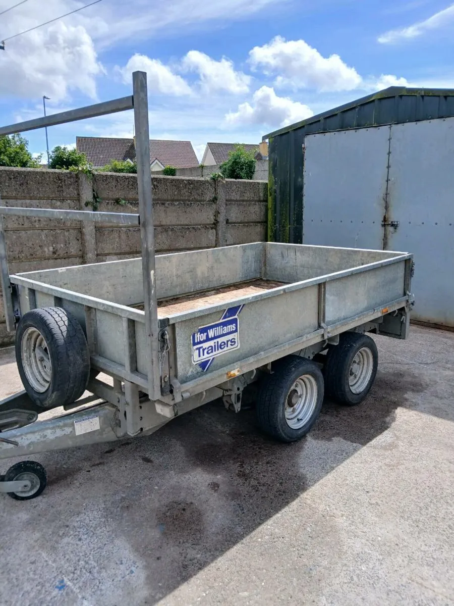 Ifor Williams trailer 8ft by 5ft - Image 1