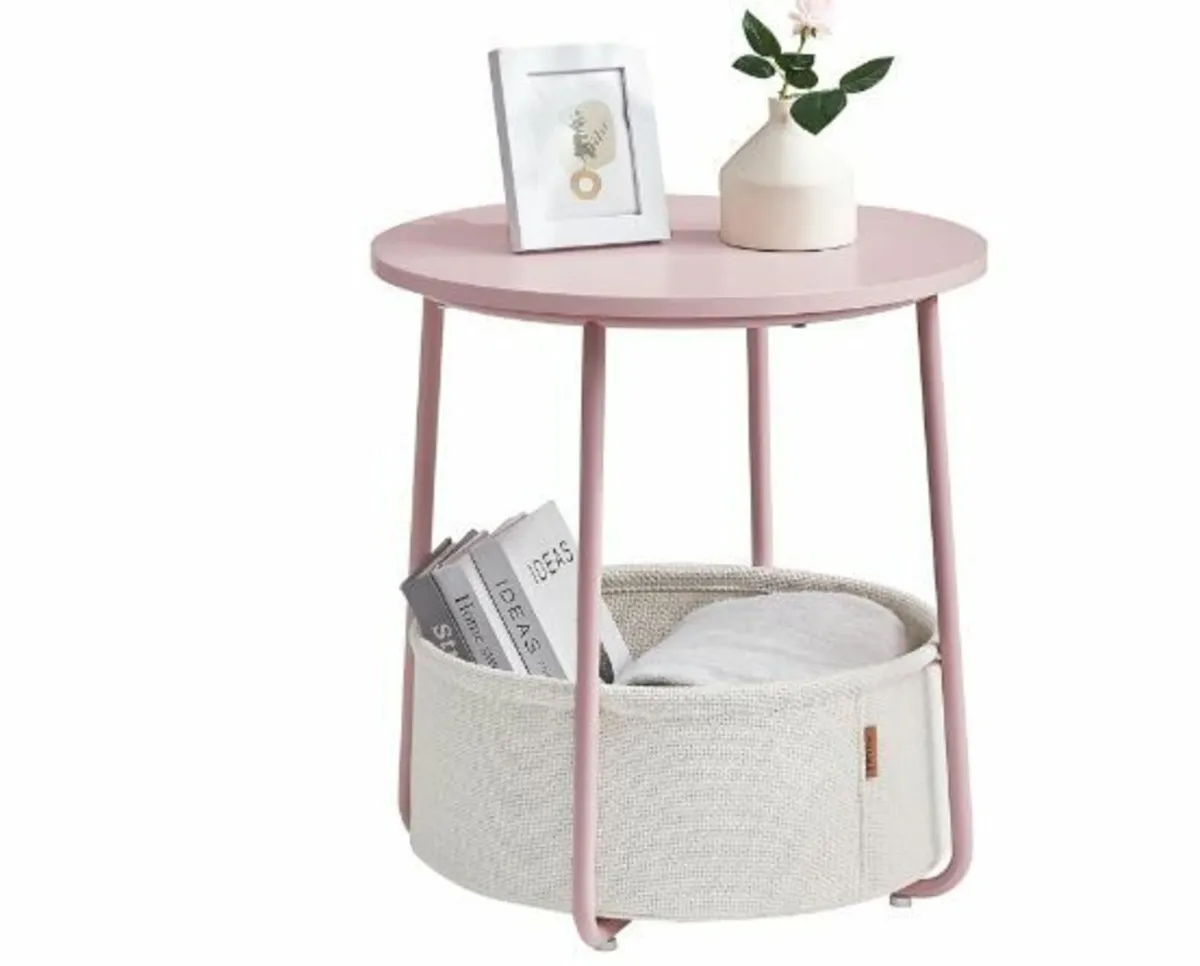 Round Side Table, - Image 4