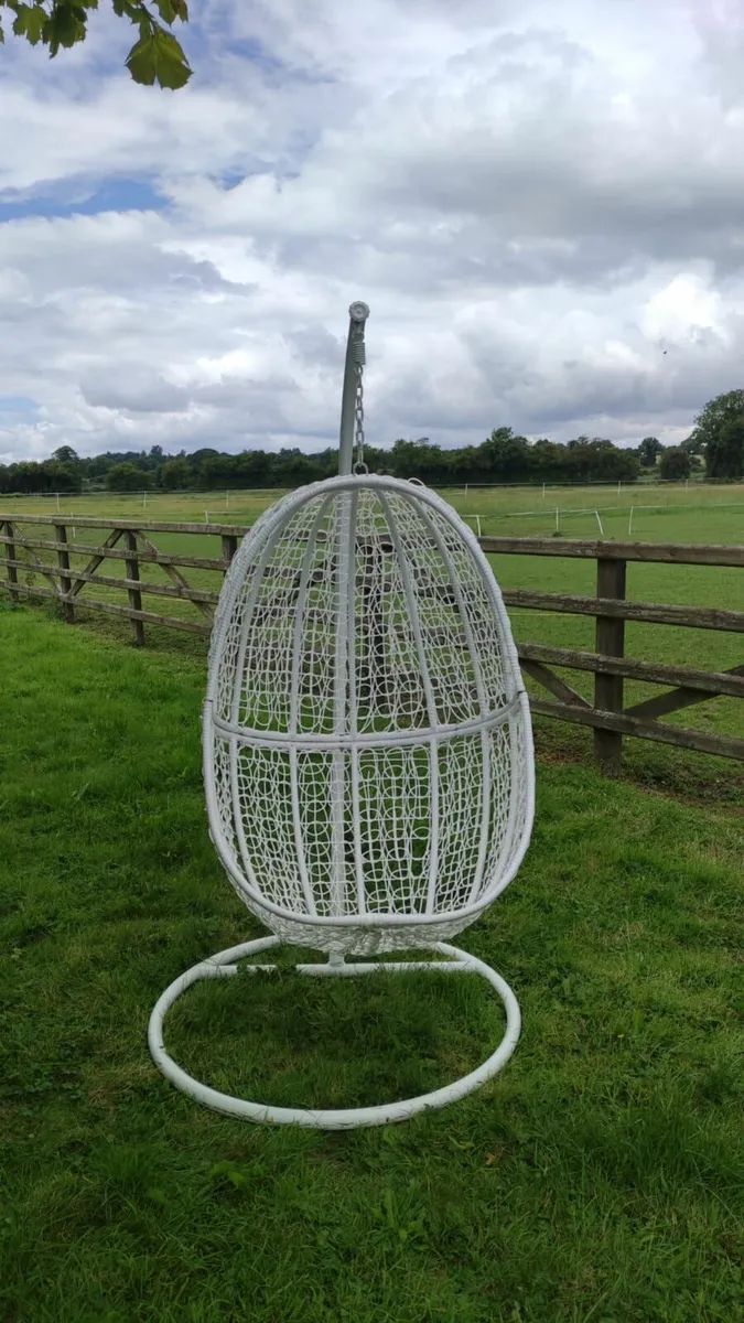 Hanging Swings Eggs – Metal Frame – Free Delivery - Image 3