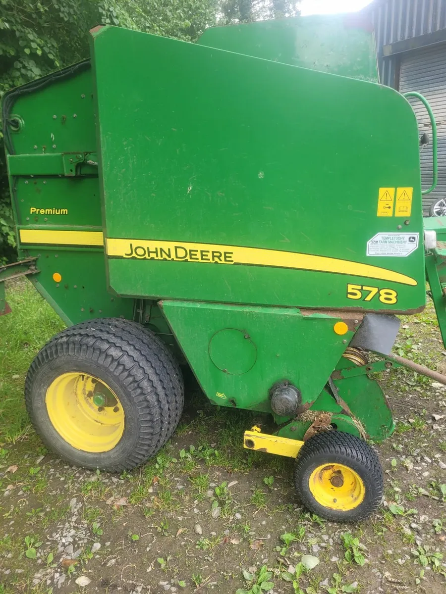 John deere 578 baler - Image 1