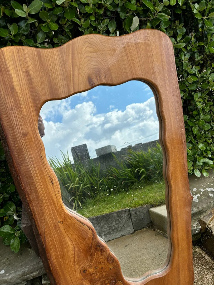 Unique wood mirror - Image 3