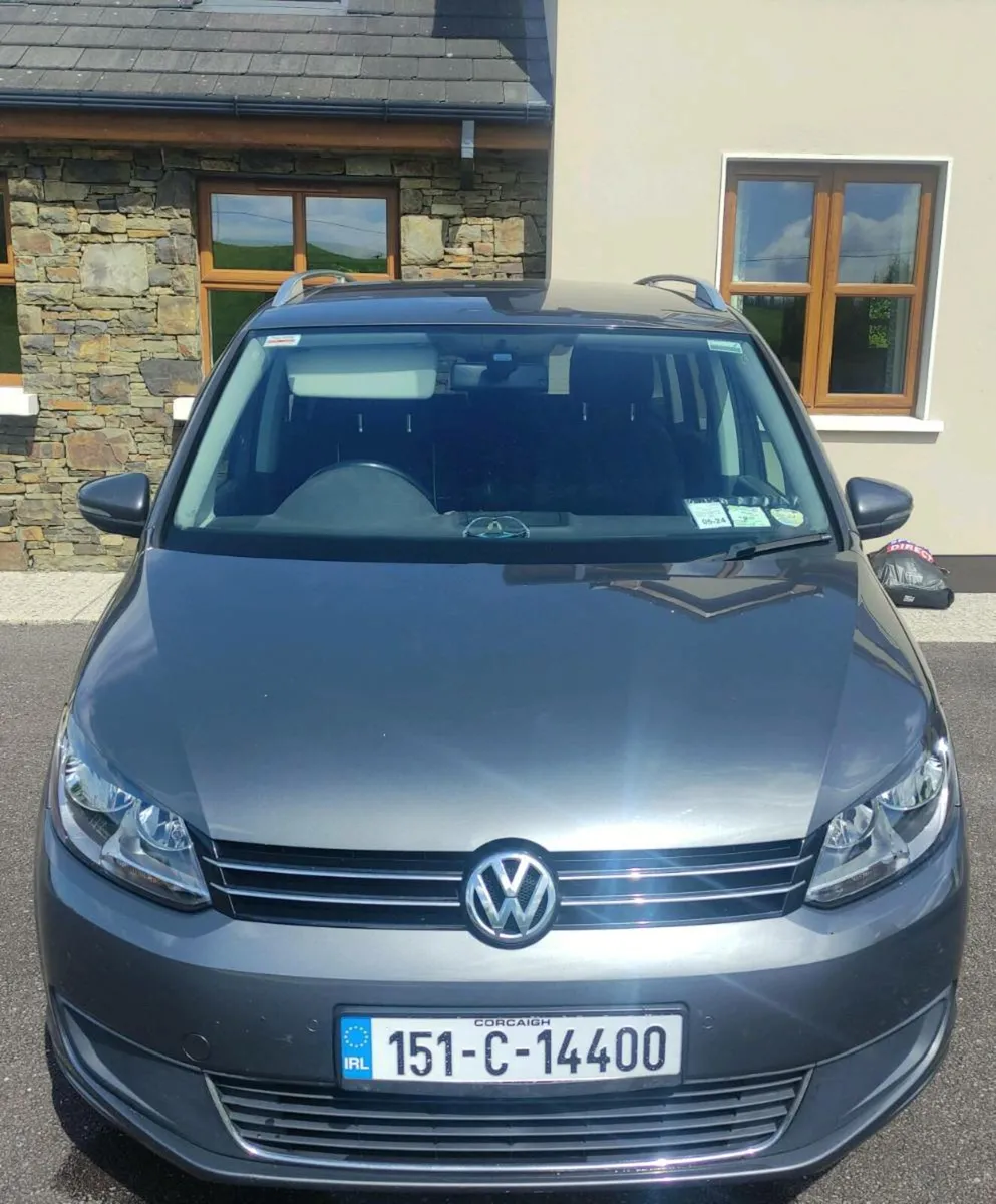 VW Touran 7 seater,2015 2.0 ltr diesel NCT Aug 26 - Image 1