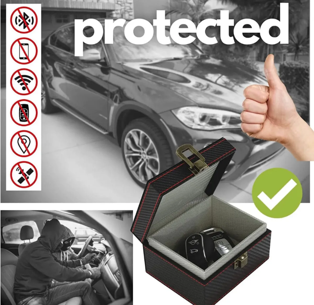 Car Key Signal Blocker Box NEW - Image 2