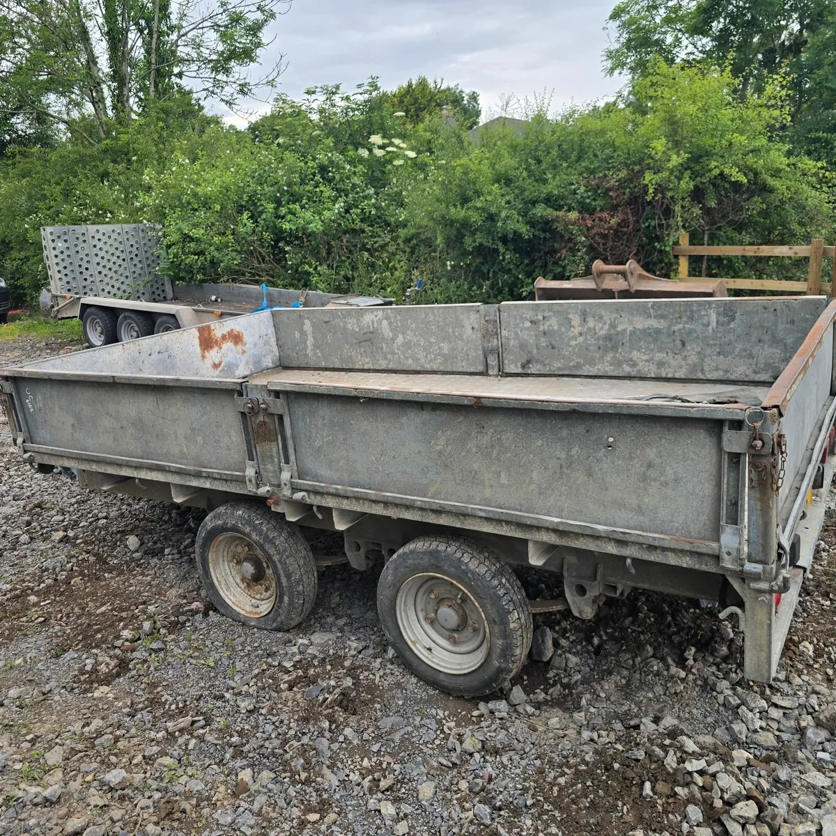 Ifor Williams Dropside trailer - Image 1