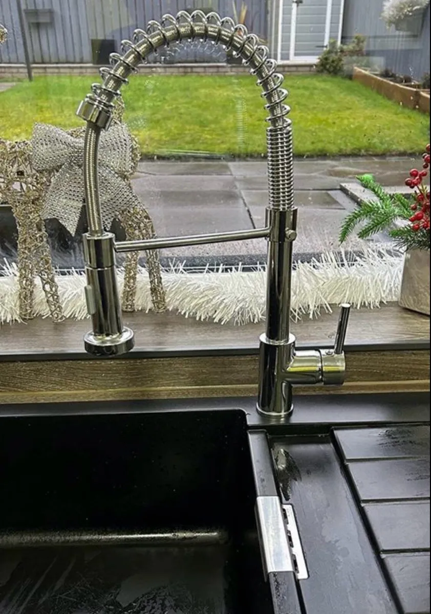 Stainless steel modern tap mixer various modes - Image 1