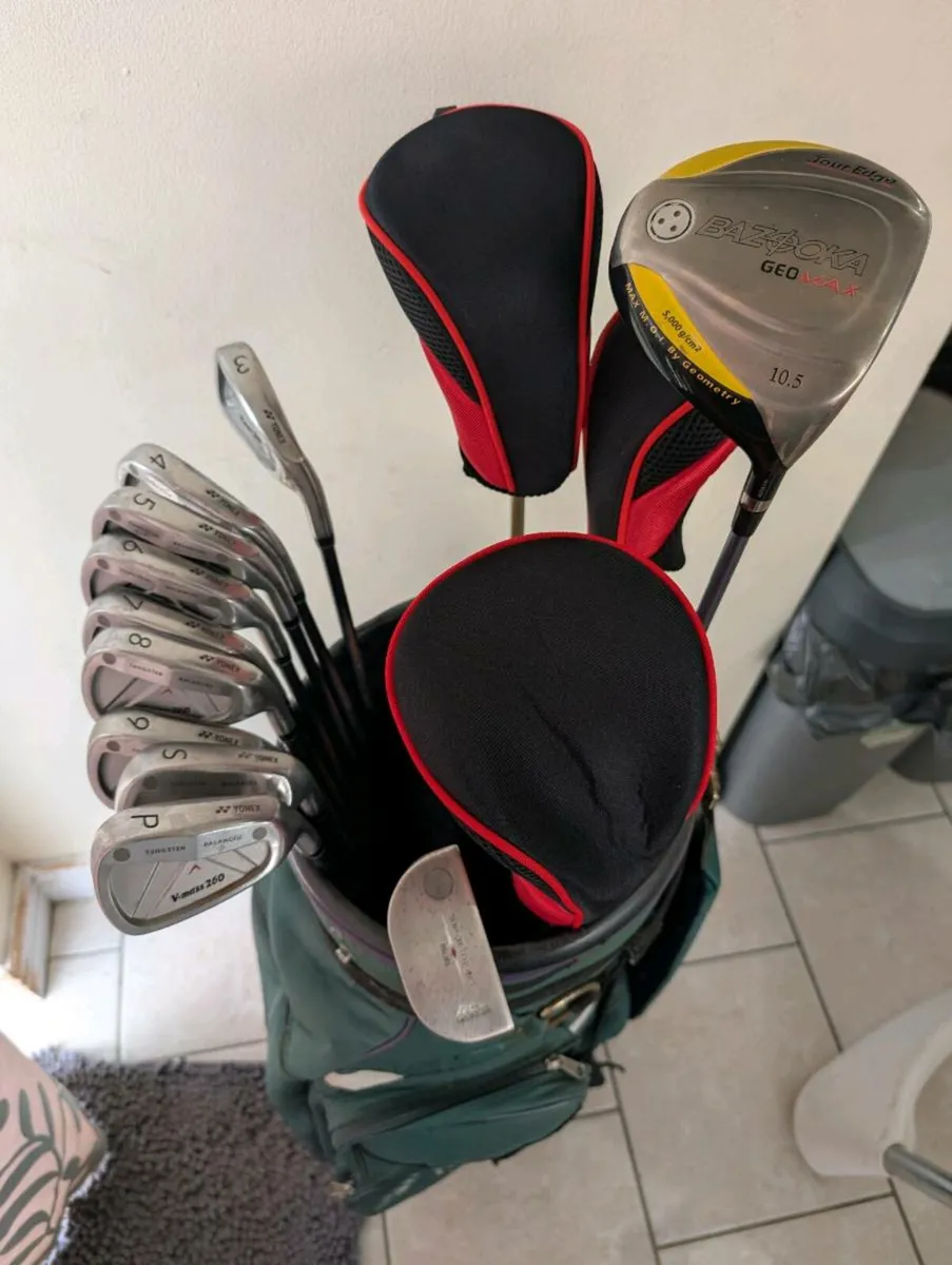 Adult Golf clubs carbon/graphite shafts - Image 3