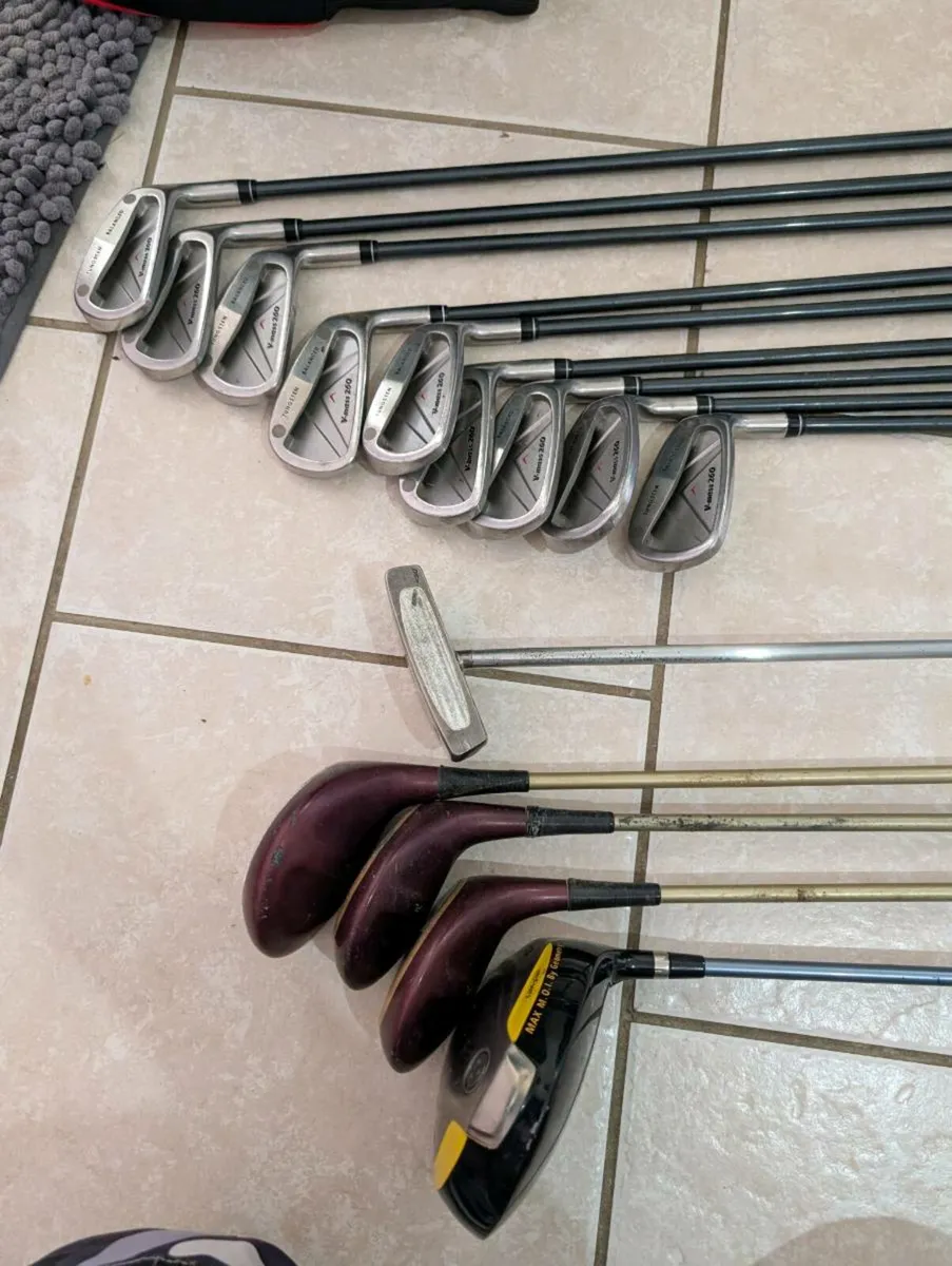 Adult Golf clubs carbon/graphite shafts - Image 4
