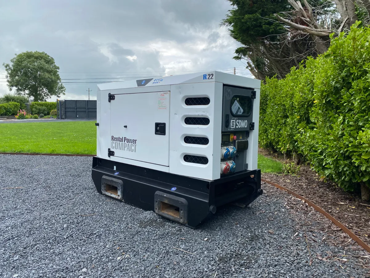 2015 SDMO R 22kva Generator (Mitsubishi engine) - Image 2