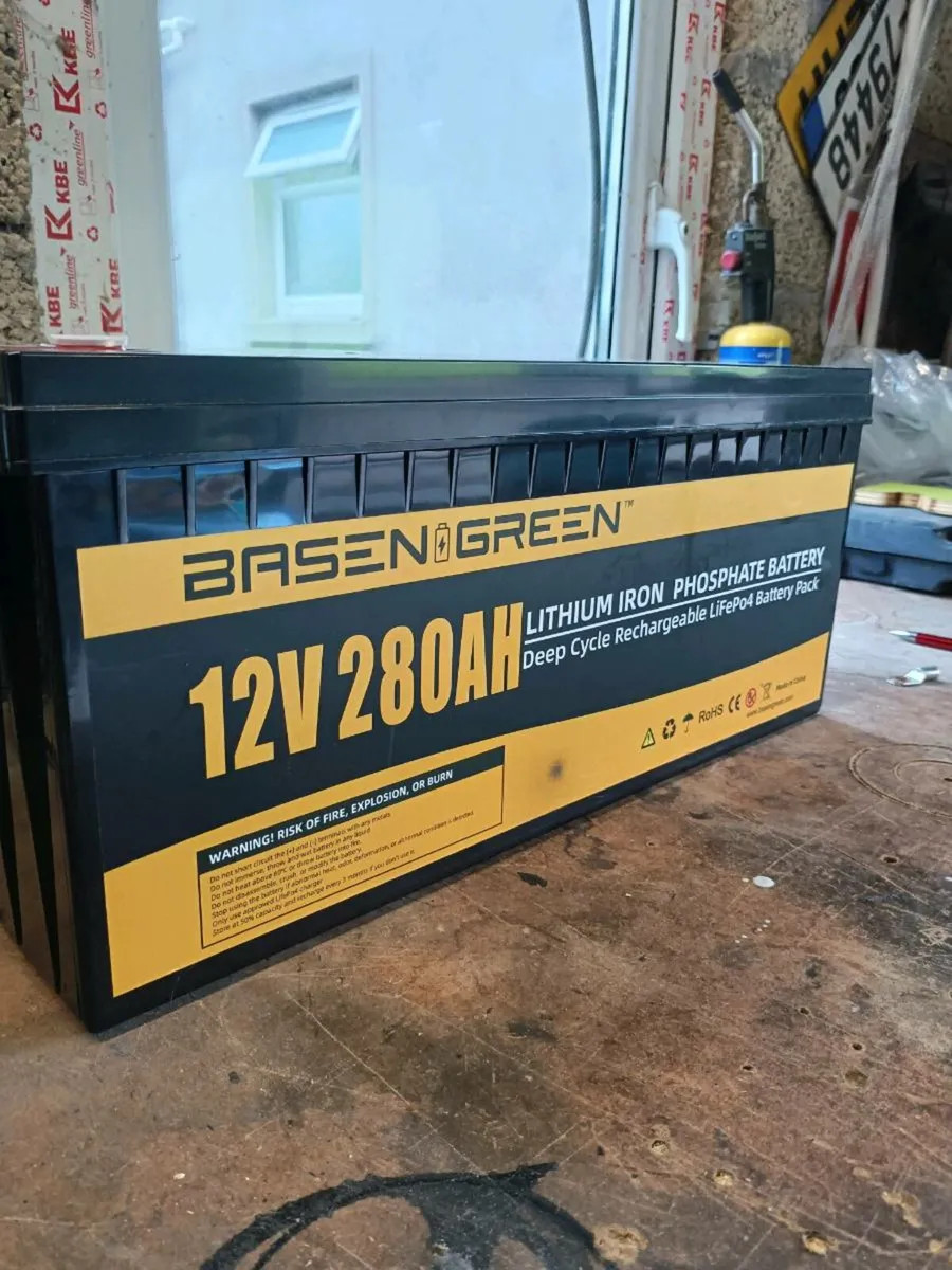 12v Basin 280ah lithium lifepo4 battery - Image 2