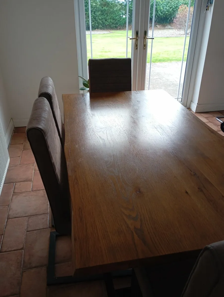 Kitchen table,chairs,bench set - Image 2