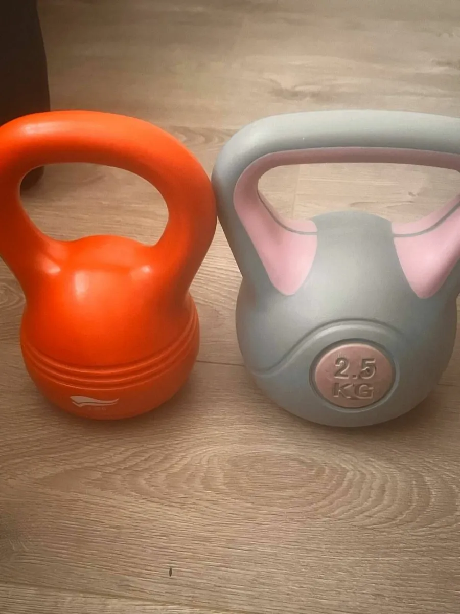 Home Gym Set - Kettlebells, Dumbbells, Barbell - Image 3