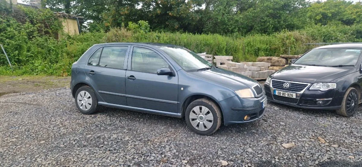 Skoda fabia 1.2 htp nct and tax low miles - Image 2