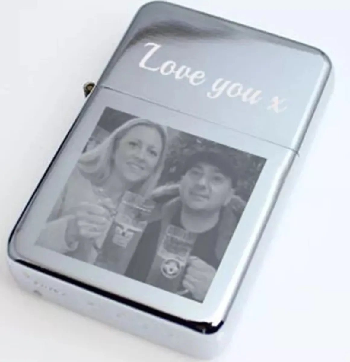 Personalised Lighter Photo Logo Message Name - Image 1