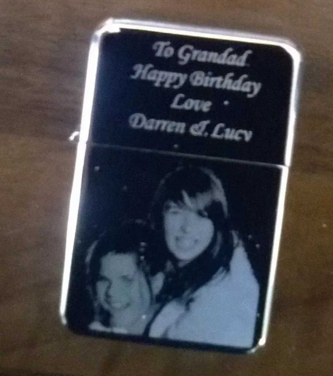 Personalised Lighter Photo Logo Message Name - Image 2