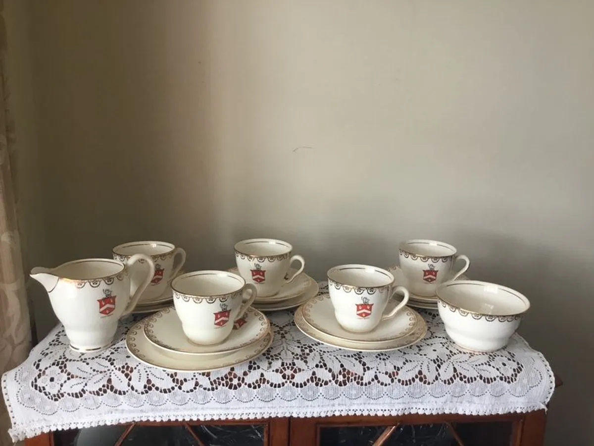 Very rare part tea set from Arklow Pottery - Image 1