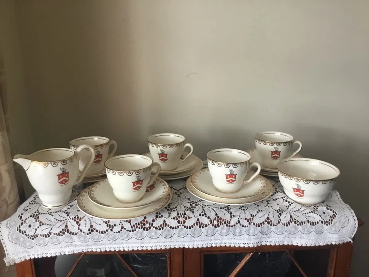 Very rare part tea set from Arklow Pottery - Image 3
