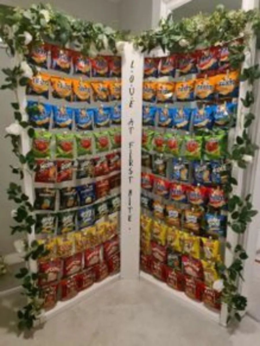 Crisp/Tayto Wall Stand for Hire Rent