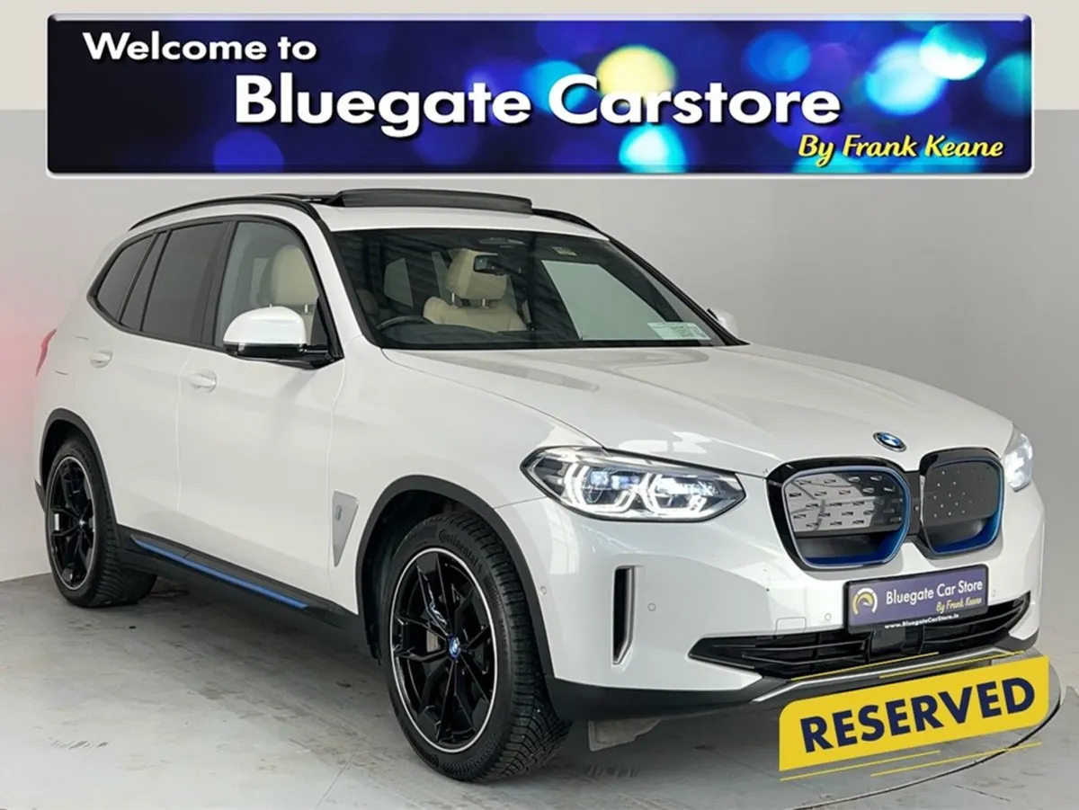 BMW iX3 Ix3 20 alloys cream Leather Interior fron - Image 1