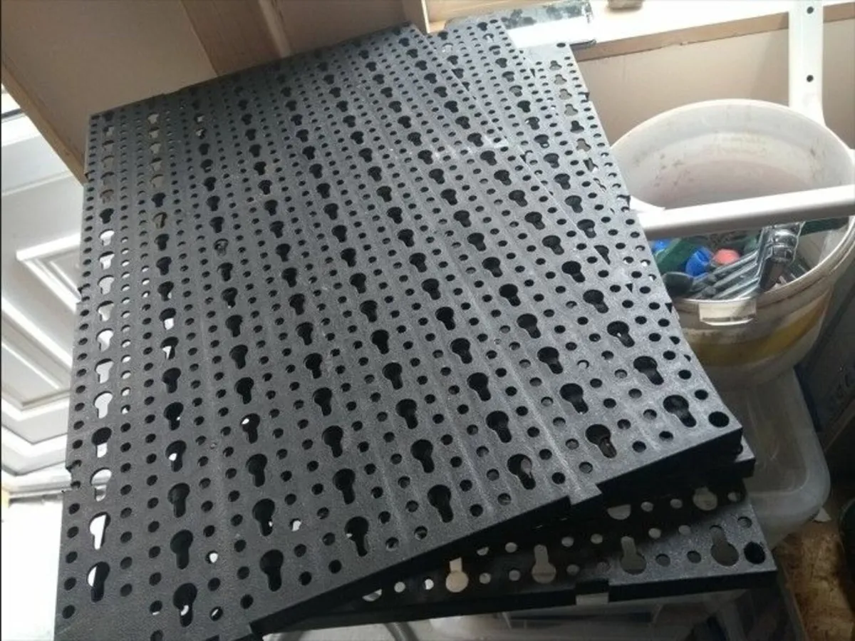 Lidl Parkside pegboard - tools workshop storage