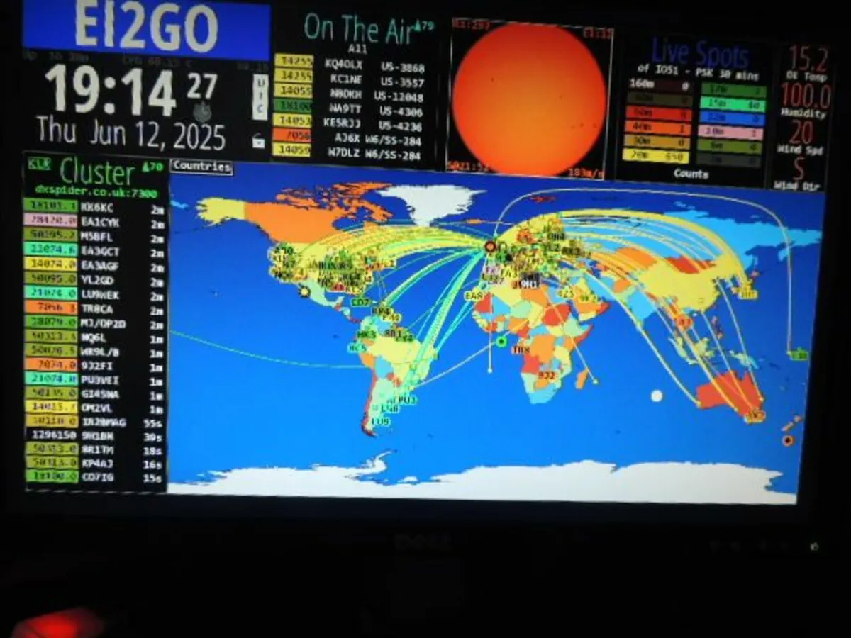 HamClock on Raspberry Pi - Image 1