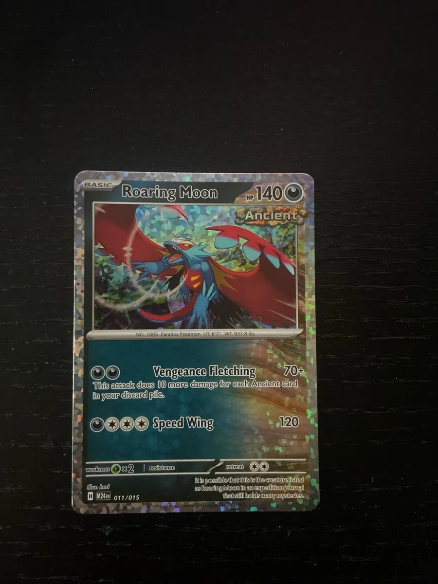 Pokemon Roaring moon 011/015 holo - Image 1