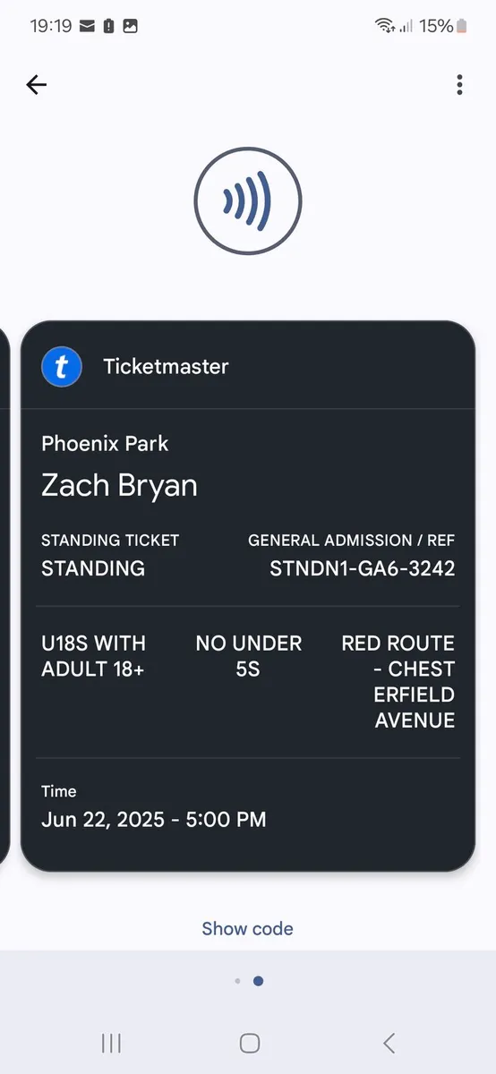 Zach bryan tickets - Image 1