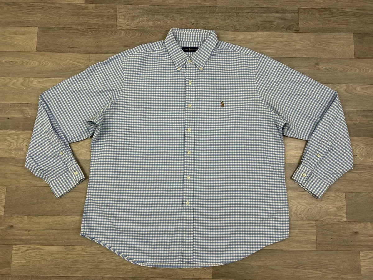 Polo Ralph Lauren Oxford Check Shirt Mens XXL/3XL - Image 1