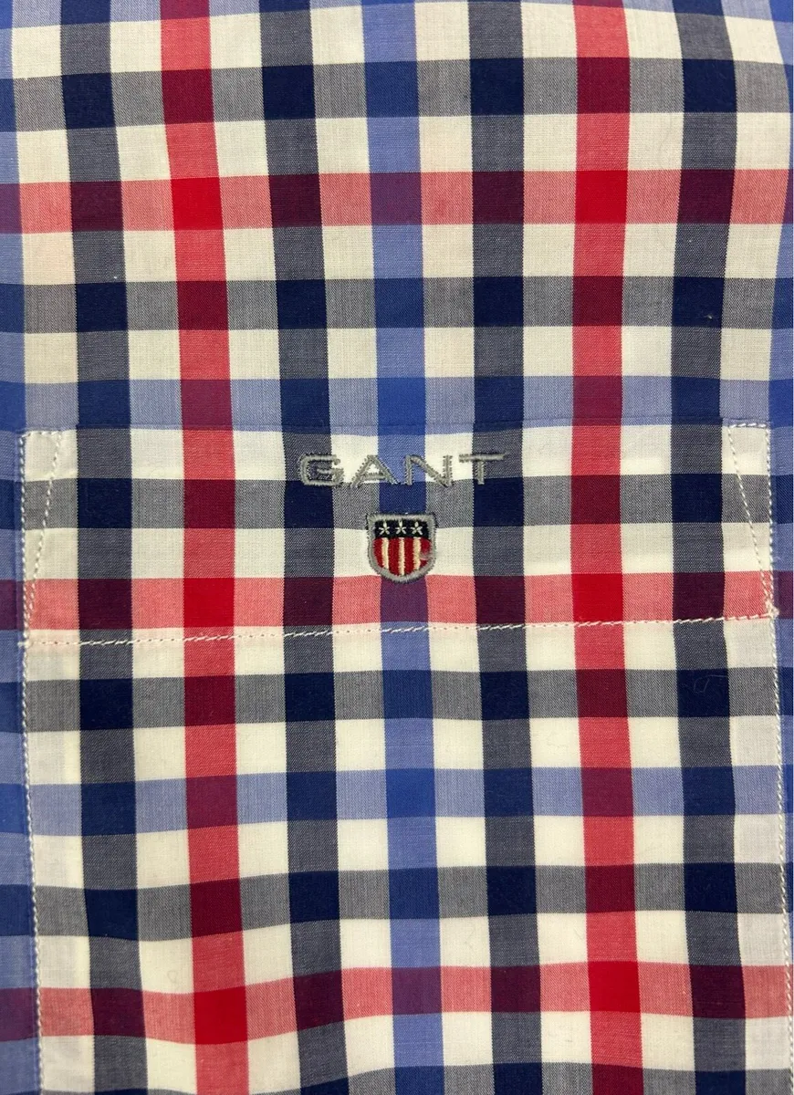 Gant Button Down Check Shirt Mens XXL - Image 3