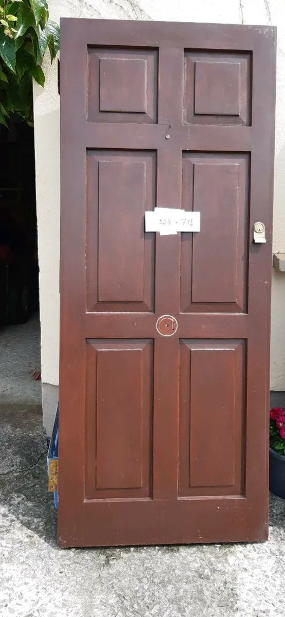 3 teak doors - Image 2