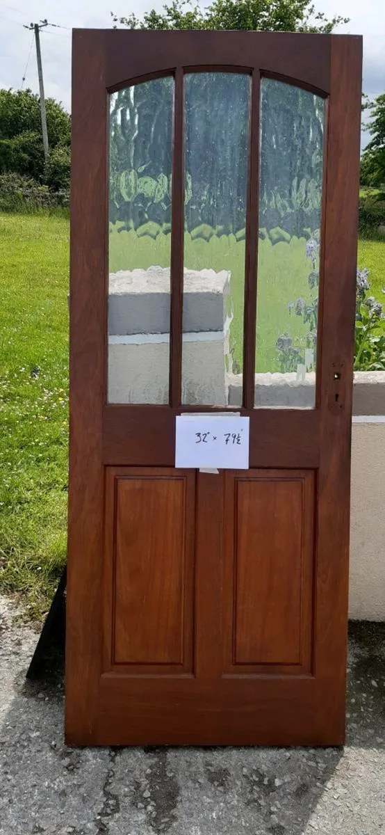 3 teak doors - Image 3