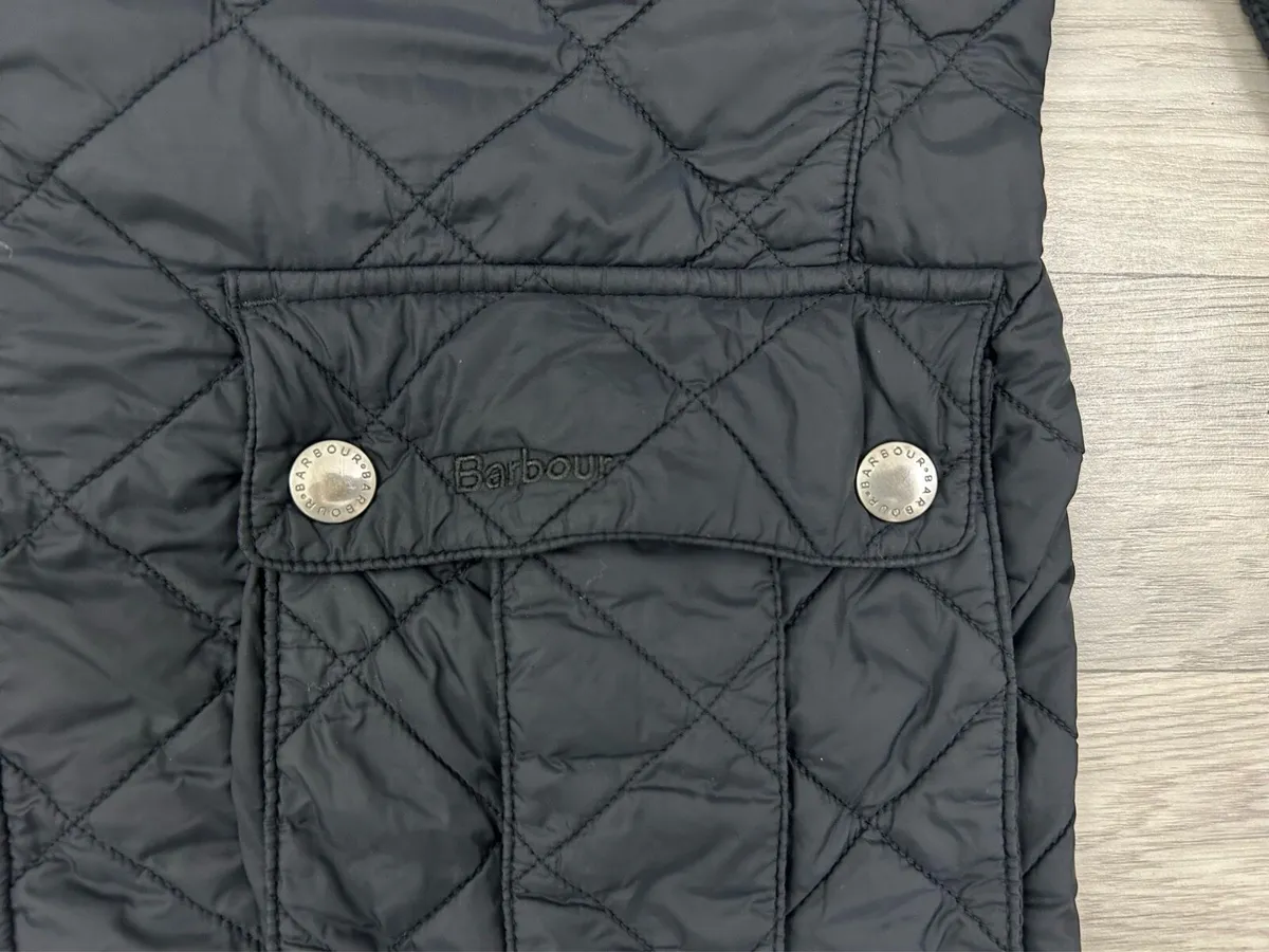Barbour International Ariel Quilt Jacket Mens M/L - Image 2