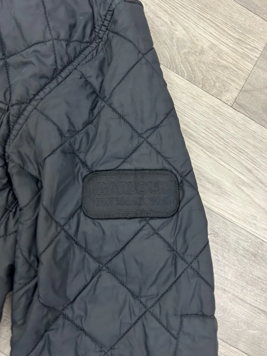 Barbour International Ariel Quilt Jacket Mens M/L - Image 3