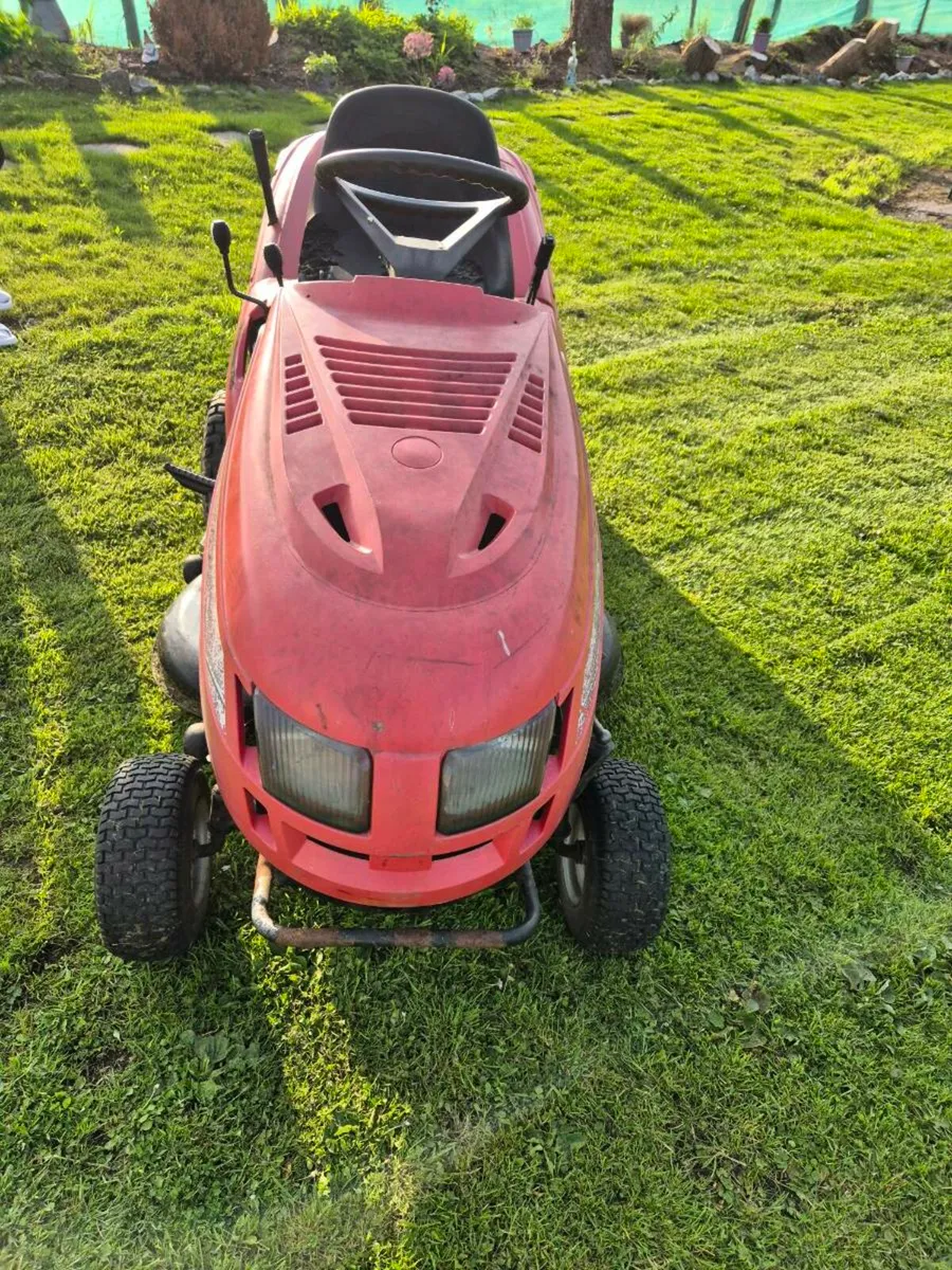 Castle garden twin cut tractor lawn mower - Image 1