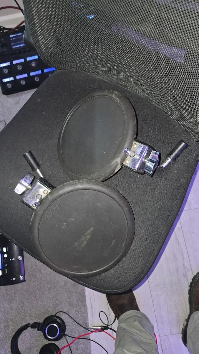 Electronic Drum Trigger Pads (Roland PD-8, CY-8) - Image 1