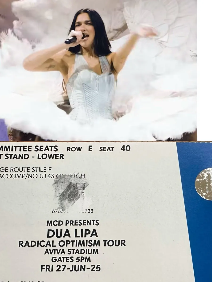 Dua Lipa 27th June Dublin