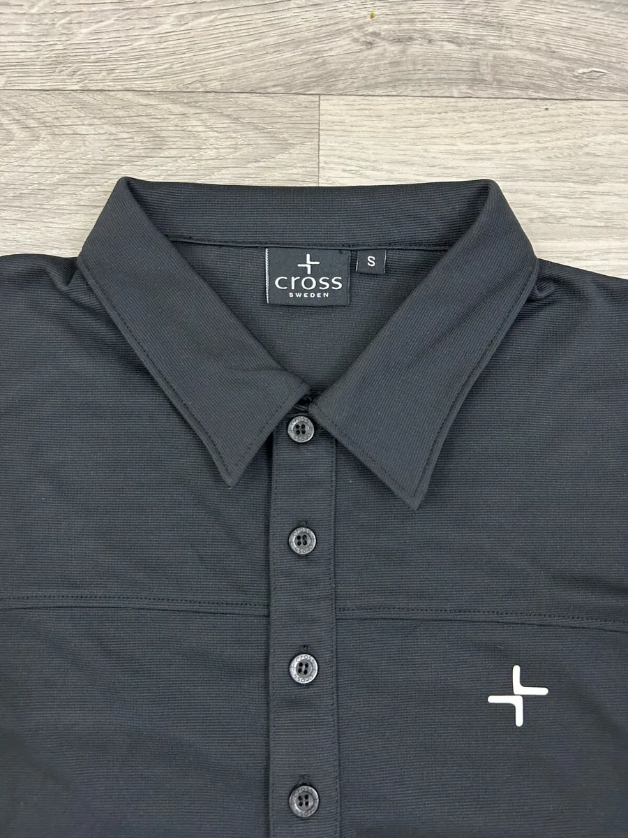 Cross Sportswear Golf Polo Shirt Mens Small - Image 3