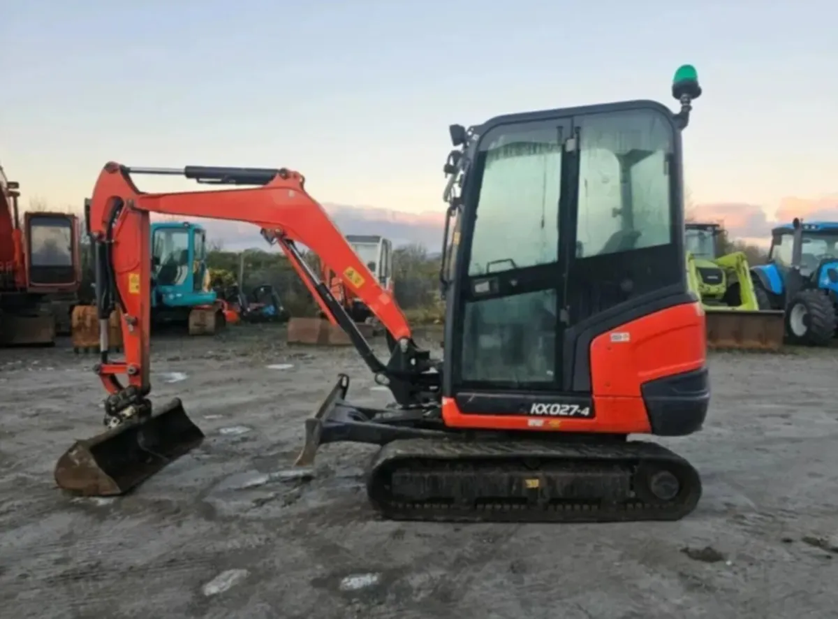 2018 Kubota KX027-4 - Image 3