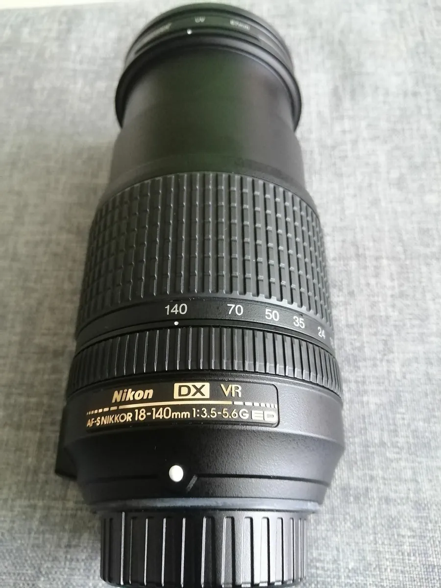 Nikon Af-s 18-140mm F3.5-5.6 Dx Ed Vr Lens - Image 1