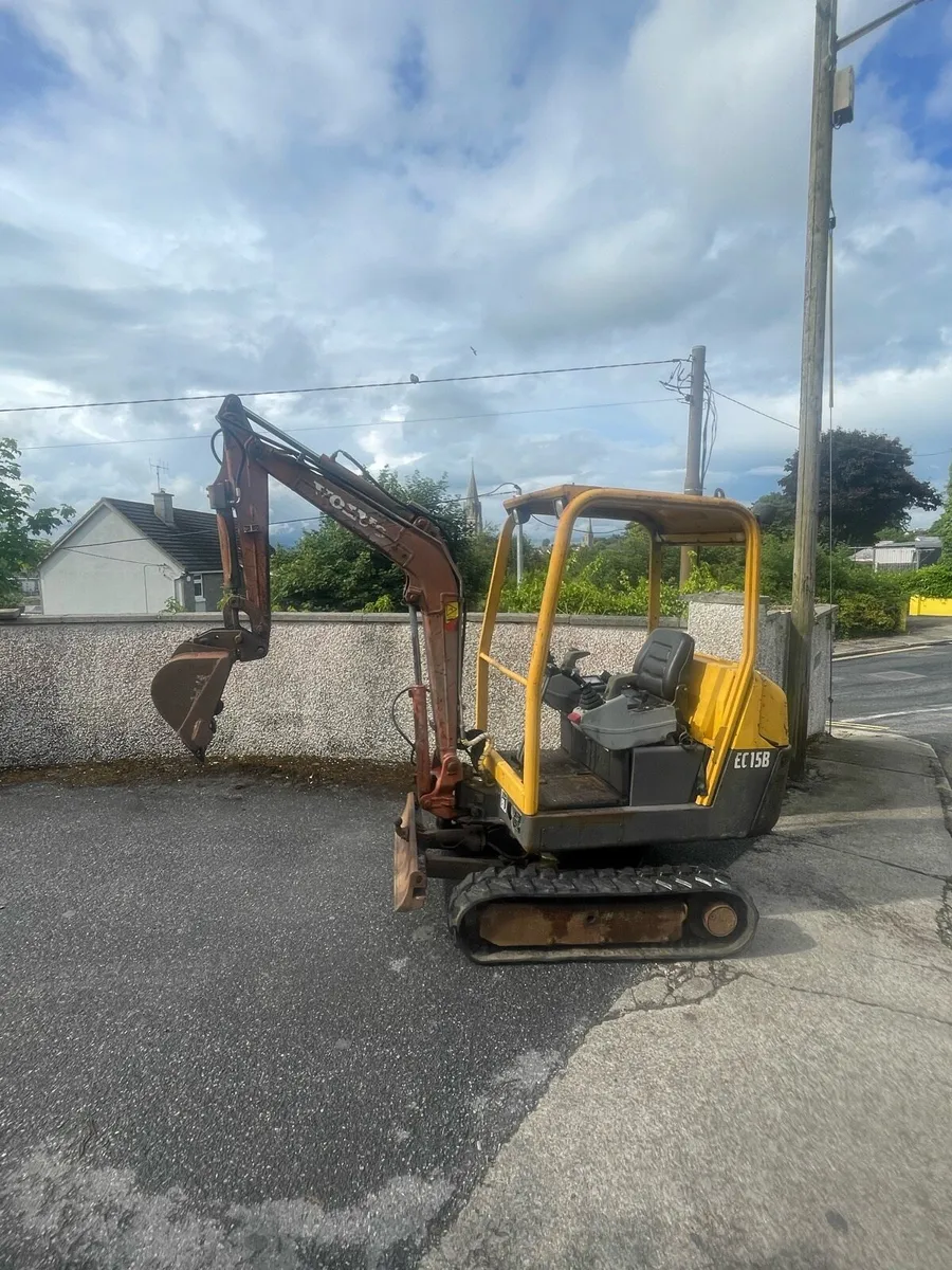 volvo 1.7 ton digger - Image 1