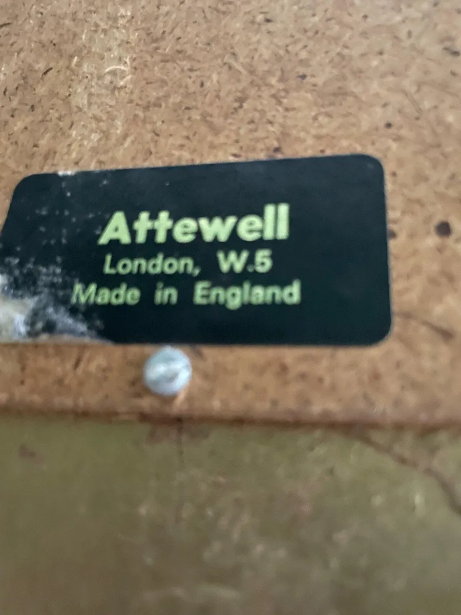 Attewell of London gold framed mirror - Image 4