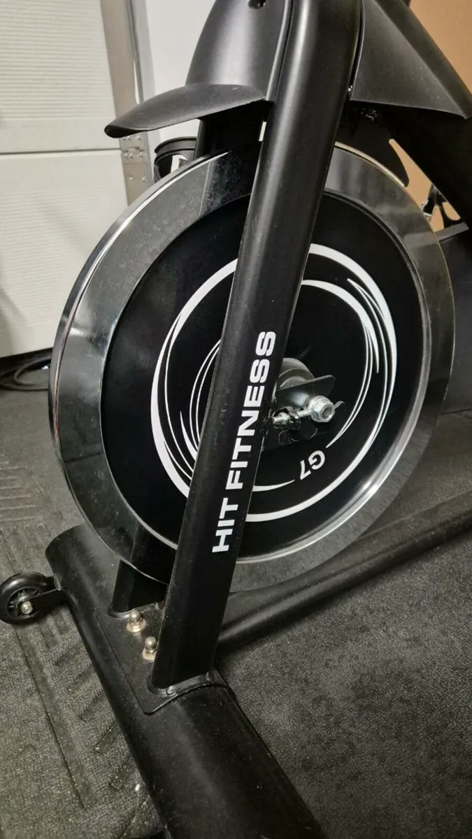 Hit Fitness Spin Bike Chain G7 With Console - Image 2