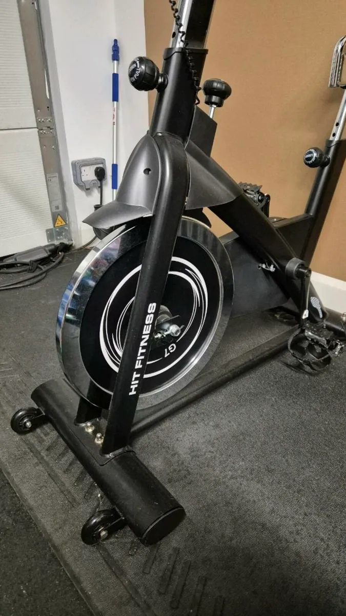 Hit Fitness Spin Bike Chain G7 With Console - Image 4