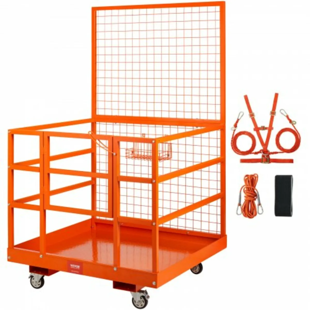 Forklift Safety Cage Work Platform 43X45in 1400lbs - Image 1
