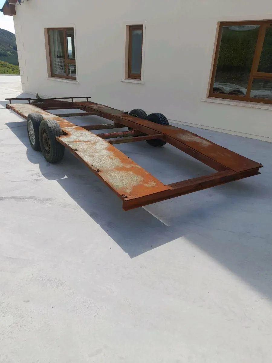 16 foot car transport trailer - Image 1
