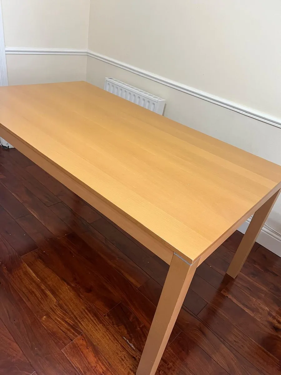 Dining room table with 4 chairs - Image 2