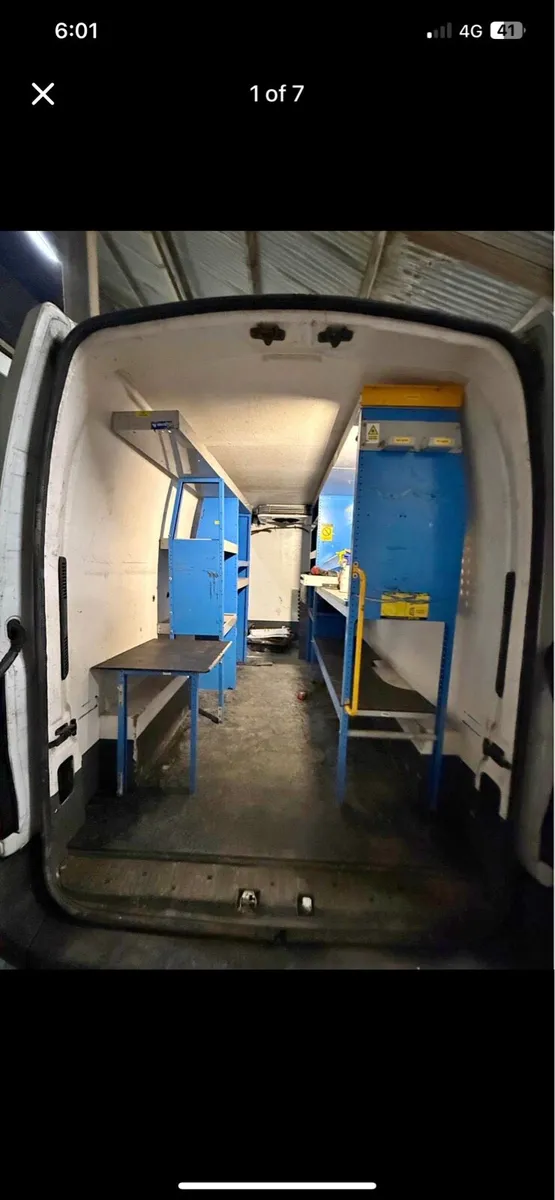 Van shelving & van crane - Image 2
