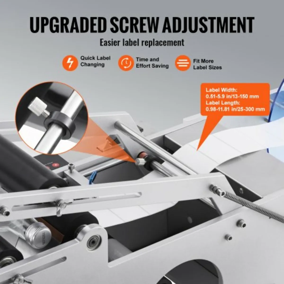 Semi-Automatic Round Labeling Machine, 20-50pcs/mi - Image 4
