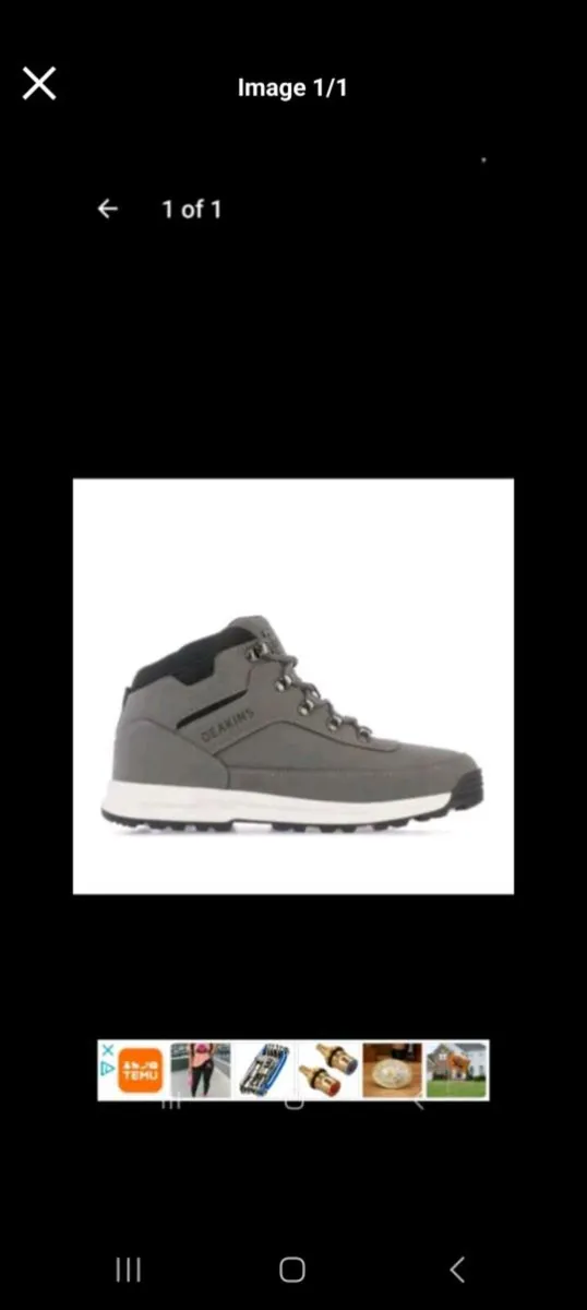 Hiking type boots