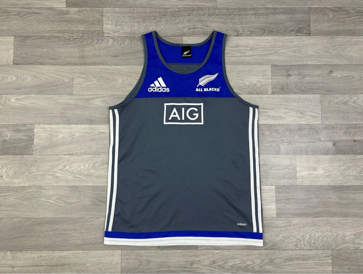 Adidas New Zealand All Blacks Sleeveless Top M - Image 1
