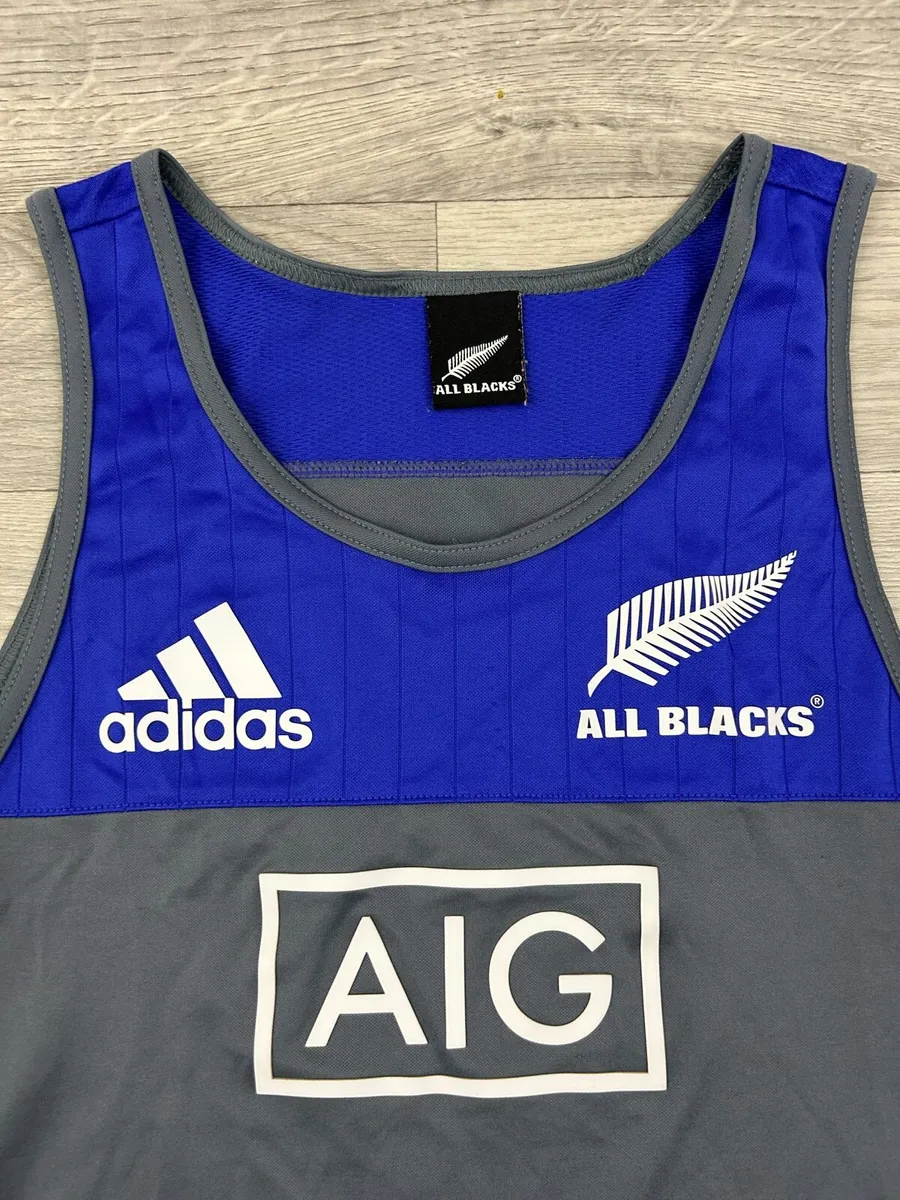 Adidas New Zealand All Blacks Sleeveless Top M - Image 3